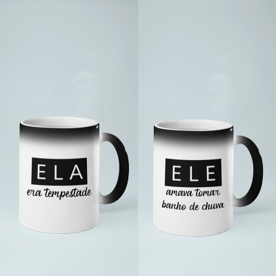 Canecas Mágicas "Ela e Ele"