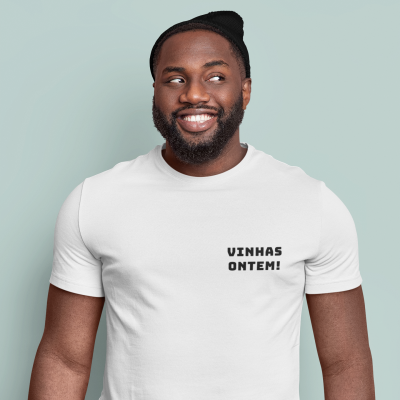 T-shirt Atitude- "vinhas ontem"