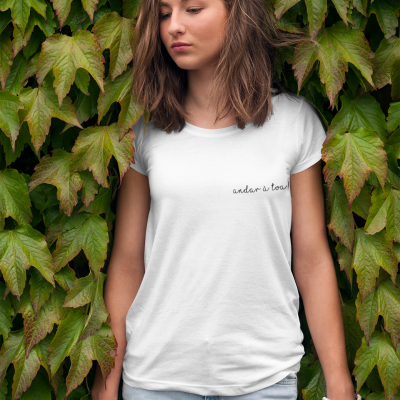 T-shirt Atitude - "andar à toa"