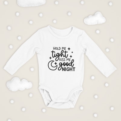 Body de bebé - Hold me tight kiss me good night