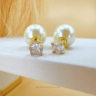 Brincos Inspiração D. Pedra Cristal