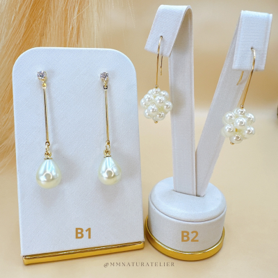 Brincos Elegance Pérolas