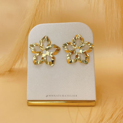 Brincos Flor Orgânica