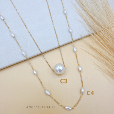 Colar Veneziana com Pérola C3