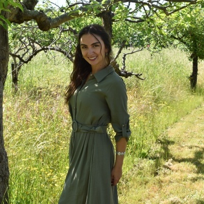 VESTIDO CAMISEIRO C/ MACHOS