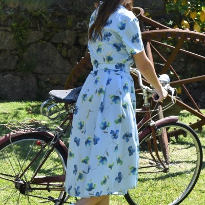 VESTIDO CAMISEIRO POPELINE