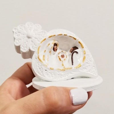 Presépio Coração de Viana gesso