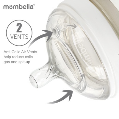 Biberão de silicone, 120 ml