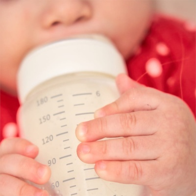 Biberão anti-cólicas de vidro, linha Classic, 180ml (rosa)