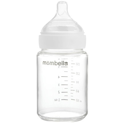 Biberão anti-cólicas de vidro, linha Classic, 180ml (rosa)