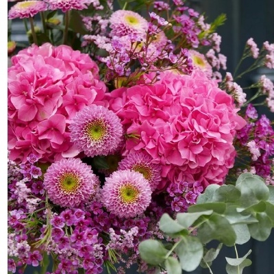 Bouquet de fleurs d'automne - Amboise