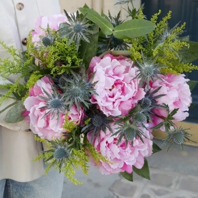 BOUQUET DE PEÔNIAS - AMÁLIA