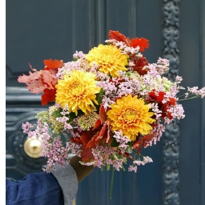 Bouquet de fleurs d'automne - Cerfontaine