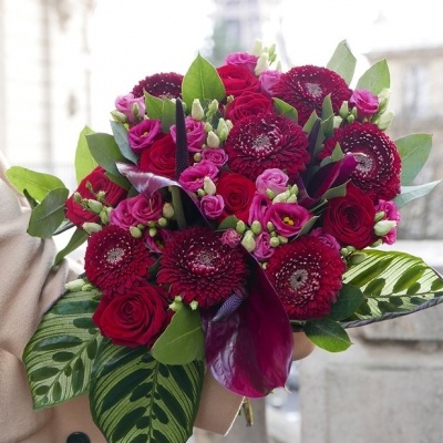 BOUQUET DE FLEURS - MISTINGUETT