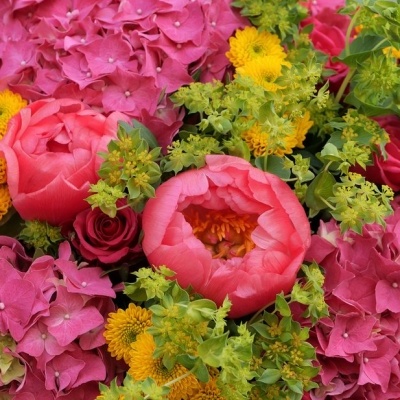 BOUQUET DE FLEURS DE SAISON - MYRHA