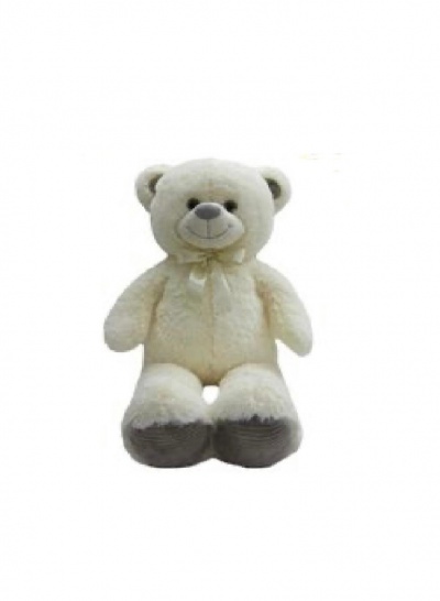 Urso peluche 100 cm (Branco)