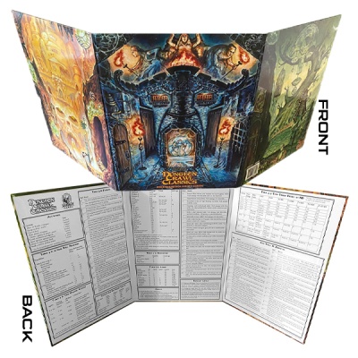 Dungeon Crawl Classics RPG Judge's Screen (Thick Cardstock)