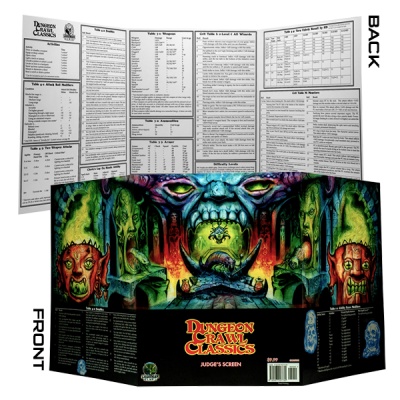 Dungeon Crawl Classics RPG Judge's Screen