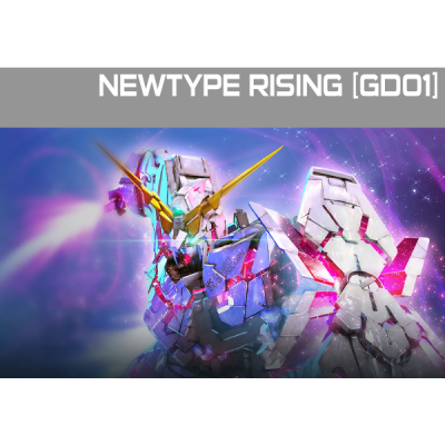Gundam Card Game - Newtype Rising [GD01] Booster Display