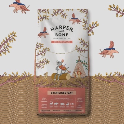 Harper and Bone Cat Sterilised Wild Mountain