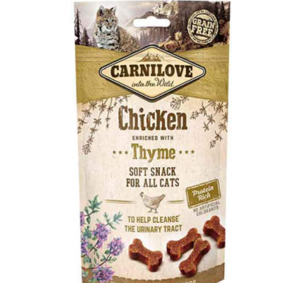 Carnilove Cat Snack de Frango & Tomilho