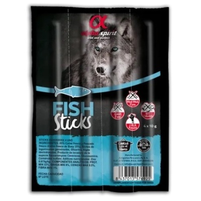 Alpha Spirit Sticks de Peixe (4 uni.)