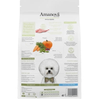 AMANOVA Grain Free Adult Mini Digestive Rabbit