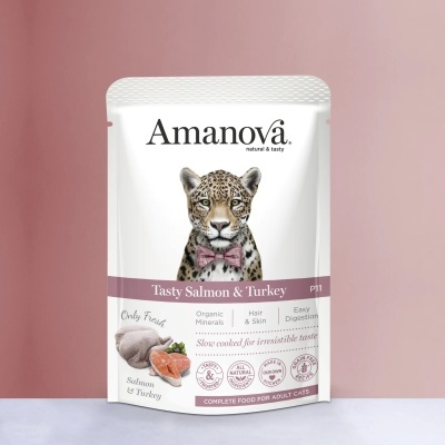 AMANOVA Adult Cat Salmon & Turkey