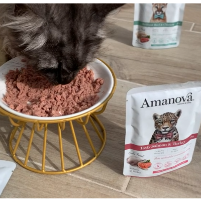 AMANOVA Adult Cat Salmon & Turkey