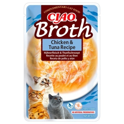 CIAO CAT Caldo de Frango & Atum