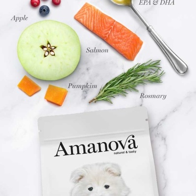 AMANOVA Grain Free Puppy Sensitive Salmon Deluxe