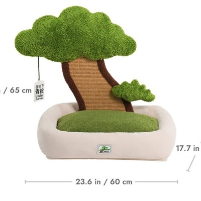 Cama/Arranhador para Gato - Green Lucky Tree