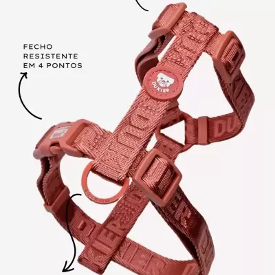 DUKIER Arnês Clássico TERRACOTA