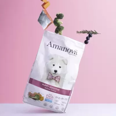 AMANOVA Grain Free Puppy Sensitive Salmon Deluxe