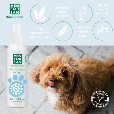 Menforsan Colónia para Cães Talco (125ml)