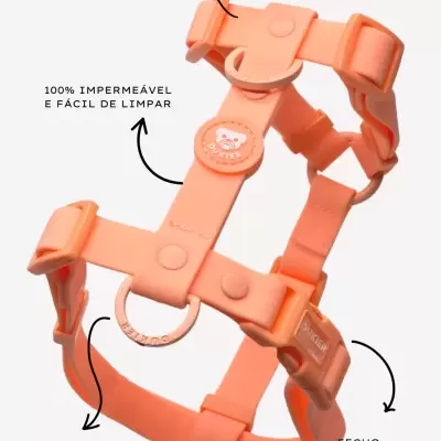 DUKIER Arnês Clássico Impermeável CORAL