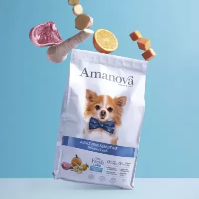 AMANOVA Grain Free Adult Mini Sensitive Delicious Lamb