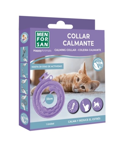 Menforsan Coleira Calmante para Gato (100% Natural)
