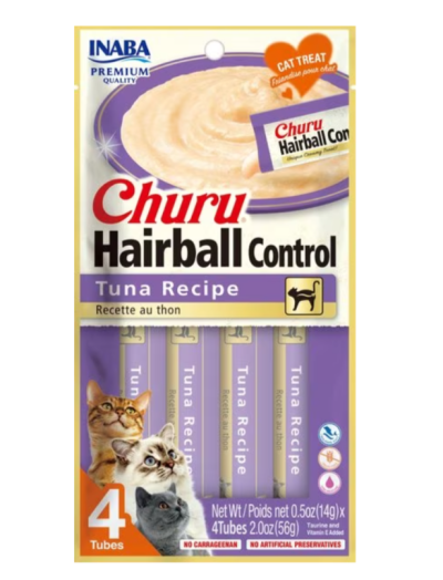 Churu Cat  Hairball Control de Atum