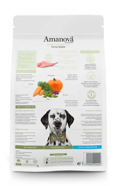 AMANOVA Grain Free Adult Digestive Rabbit