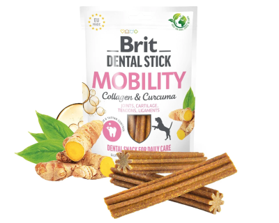 Brit Dental Stick Mobilidade com Colagénio & Curcuma