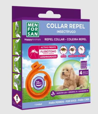 Menforsan Coleira Repelente Cães Pequenos (1 uni.)