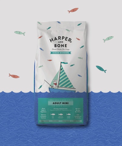 Harper and Bone Dog Adult Mini Ocean Wonders