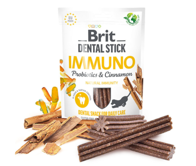 Brit Dental Stick Imunidade com Probióticos & Canela