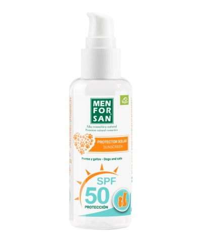 Menforsan Protetor Solar SPF 50 para Cães e Gatos