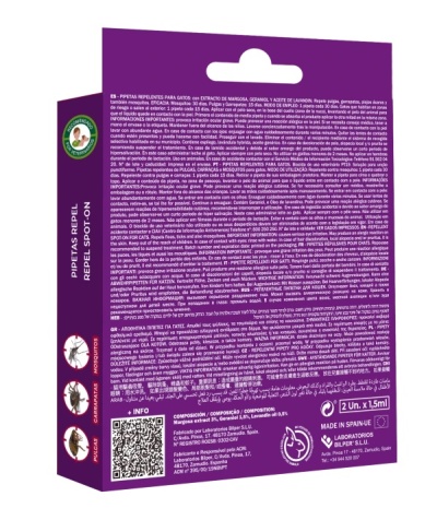 Menforsan Pipetas Repelentes Naturais para Gato (2uni.)