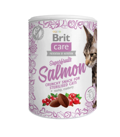 Brit Care Cat Snack Superfruits Salmão