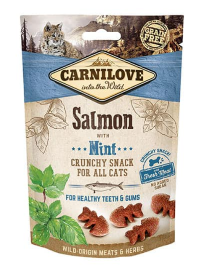 Carnilove Cat Snack de Salmão & Menta