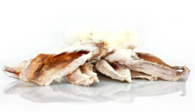 Orelhas de Coelho com Pêlo