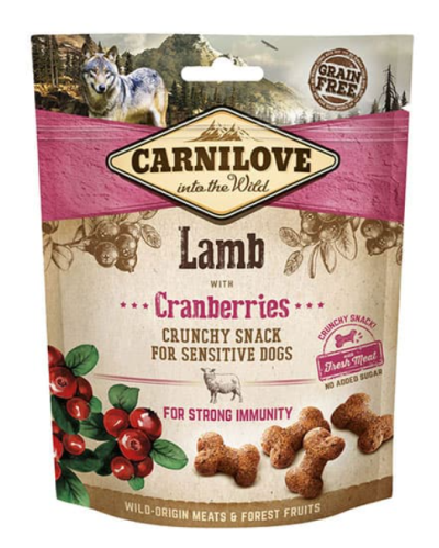 Carnilove Dog Snack Crocante de Borrego & Arandos